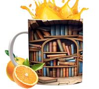 da caffè in ceramica - resistente alle alte temperature da 390 g, da caffè dal design creativo, in ceramica per risparmiare | tazze da caffè fantasia per la