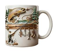Da Caffè Per La Pesca 350 ml in Ceramica Divertente e Originale per Bevande