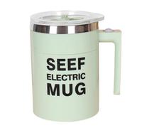 da caffè per mescolare, in acciaio, elettrica, automatica, in acciaio, isolata, da viaggio, riutilizzabile, a prova di perdite, per una miscelazione senza sforzo