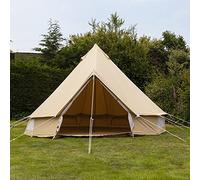 da Campana in Tela di Cotone 3m/4m con 4 da Campeggio per Campeggio di yurta Indiana di Windows per Glamping, Festival Hello