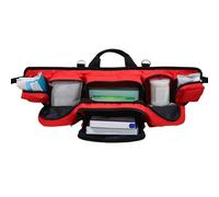 da campeggio - 25 cm grande organizer per attrezzature ausiliarie all'aperto, borsa per utilità con chiusura lampo, striscia riflettente "Travel First" per escursioni, giochi di palla