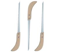 da campeggio - a mano con lama a denti sfalsati Tri-bevel da 3 pezzi,Attrezzatura da escursionismo per il taglio del legno all'aperto, la potatura di alberi da giardino, il campeggio all'aperto e le r