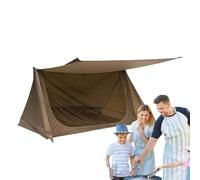 da campeggio, da esterno senza asta, da trekking per 1 o 2 persone, da campeggio, leggera per zaino in spalla, a baldacchino all'aperto