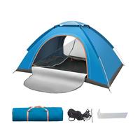 - da campeggio | familiare portatile accessori da campeggio | impermeabile antivento alloggio Easy Setup con borsa per il trasporto, 2 cabine per la pesca di escursionismo