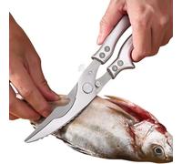 da Carne | da Cucina Multiuso Resistente | Utensili da Cucina con Impugnatura Antiscivolo per Tagliare Pollo Quaglia Pesce Verdure BBQ