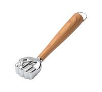 da carne - Utensile ergonomico double face in lega di zinco | da cucina a forma di pugno per carne | per cucinare, mangiare, preparazione della casa, regalo di nozze, barbecue e