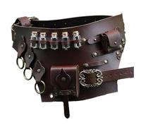 Da Cintura Da Cavaliere - Cintura Comoda E Per Bottiglie Di Pozioni,Pozione Da Cintura Rinascimentale Dal Vintage Adatta A Tutte Le Taglie, Custodia Da Cintura In Stile Vichingo Per Spe