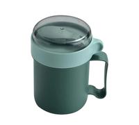 da colazione, pieghevole, 9 x 14 cm, per cereali, contenitore per zuppe, multiuso, ideale per scuola, ufficio, casa, viaggi, picnic, palestra, campeggio, preparazione del pranzo