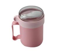 da colazione, pieghevole, 9 x 14 cm, per cereali, contenitore per zuppe, multiuso, ideale per scuola, ufficio, casa, viaggi, picnic, palestra, campeggio, preparazione del pranzo