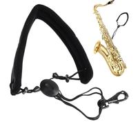 da collo per sassofono - Tracolla imbottita, per strumento regolabile | Supporto comodo per baritono basson Alto tenore Soprano clarinetto musicisti pratica professionale Per