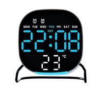 da Comodino PC con per Luce Notturna Integrata da Comodino(black blue) | Timer per countdown fino a 24h, display per ora/data ogni per 3s, per ideale gestione per tempo, cucina sport