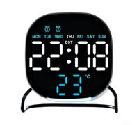 da Comodino PC con per Luce Notturna Integrata da Comodino(White blue) | Timer per countdown fino a 24h, display per ora/data ogni per 3s, per ideale gestione per tempo, cucina sport