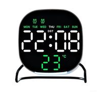 da Comodino PC con per Luce Notturna Integrata da Comodino(white green) | Timer per countdown fino a 24h, display per ora/data ogni per 3s, per ideale gestione per tempo, cucina sport