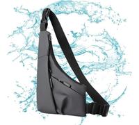 da corsa, borsa da petto per uomo donna,Borsa pettorale impermeabile resistente all'usura | Spallacci regolabili Marsupi da corsa Forma triangolare compatta