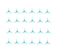 da corsa FPV da 5 pollici a tre pale Nazgul R5 V2(Cyan 24 Pieces)