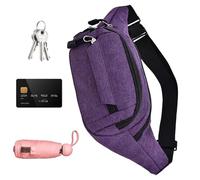 , | da corsa in vita per l'escursionismo | casual da viaggio, impermeabile, alla, per passeggiate con il cane, shopping, campeggio