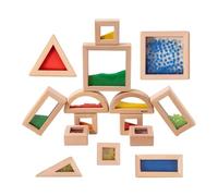 da Costruzione 15 Pezzi Giocattoli Educativi per Apprendimento e | Giocattoli Abbinamento Colori e da Impilare Per Bambini e Bambine Natale Compleanno Regali Casa Viaggio