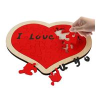 da costruzione a forma di cuore, puzzle a forma di cuore | Ti amo Puzzle in a di - Mini di costruzione 3D a di per famiglia fai-da-te compleanno San per set di per decorazioni