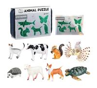 Da Costruzione Animali Modelli 3D Realistici per Attività di Apprendimento