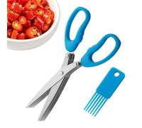 da Cucina Cesoie multiuso ergonomiche per tagliare e tritare | da cucina, utensile tritatutto uso domestico, insalata, frutta, coriandolo, cipollotto, cipolla, cucina per picnic