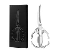 da cucina per alimenti, in acciaio , multiuso, utensile da | Forbici per alimenti e schiaccianoci 2 in 1, pollame, carne, frutti di mare, pesce, noci, gamberetti, cucinare a casa
