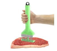 da cucina per carne, rammollimento, perforazione | Battipenna con 11 aghi per aspettare, appiattire, forare e cucinare bistecca, pollo, maiale, pollame