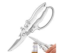 da cucina robuste, multiuso in acciaio inossidabile, resistente, da cucina e pollame con manico confortevole, per tagliare pesce pollame cibo casa ristorante barbecue