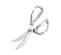 da cucina robuste: per alimenti multiuso 2 in 1, cracker di noci integrati, coltello in acciaio inossidabile | Strumento di cottura ergonomico per preparare carne, pollo, pesce, spezie