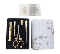 da cucito antiche - 6 pezzi set da ricamo portatile vintage | Utensili multifunzione in acciaio , utensili riutilizzabili, per cucito, trapuntatura, artigianato e progetti per la