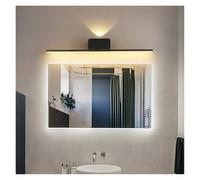 da da Parete a Specchio Impermeabile per Camera da Letto, Opera d'Arte, da da Parete per Lettura Laterale, Moderna, Semplice, da Comodino (Luce Calda L40cm)