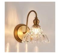 da da Parete in Cristallo Europeo Moderno Creativo Oro Bagno Camera da Letto Comodino luci corridoio Specchio Faro