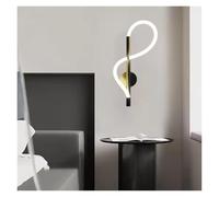 da da Parete Moderna e Minimalista per Soggiorno, Tubo in Silicone da 15 W, da da Comodino per Camera da Letto, Arte Creativa nordica (Oro a Sinistra 3 Colori)