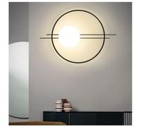 da da Parete Nordic Creative Decorative LED Wall Light, Modern Minimalist Bedroom Comodino Wall Light, Applique Decorativa per Interni, Tre Colori reabili, per Sale Studio, uffici,