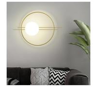 da da Parete Nordic Creative Decorative LED Wall Light, Modern Minimalist Bedroom Comodino Wall Light, Applique Decorativa per Interni, Tre Colori reabili, per Sale Studio, uffici,