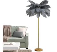 da da Terra con Piume di Struzzo, de da Terra con Piume per Soggiorno, da da Terra a LED Moderna e Romantica con Piume di Struzzo da Principessa per Camera da Letto, da da Terra n