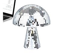 da discoteca - da discoteca per funghi | Finitura riflettente a specchio Fatta a mano Estetica retrò Illuminazione creativa unica, Decorazioni artistiche scintillanti per la casa