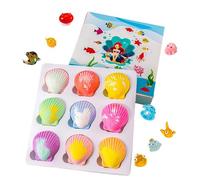da doccia, divertenti forniture per spa con giocattolo di 9 aromi, set di 9 palline da doccia a tema marino, per bambine e bambini, per bambini, per la casa, il bagno, la vasca da bagno