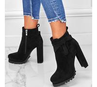 da donna con tacco super e tacco grosso, stile britannico, punta , , adatti per uscire, giocare, fare e partecipare a feste, scarpe da donna eleganti, scarpe da donna di classe, scarpe da dama