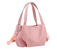 da donna e da uomo, borsa a tracolla impermeabile in nylon | marsupieri e marsupieri - Borsa a tracolla con design a doppia cerniera Borsa a tracolla di grande capacità, Rosa, Consulte la