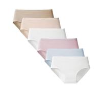 da Donna Senza Cuciture con assorbenza Regolare Mutande Donna Vita Alta Taglie Forti Mutande Donna (White, XXL)