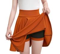 Da Donna Svasato Pieghe Mini Skater Gonna Elastico Vita Scuola Uniforme