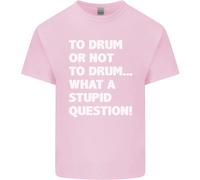Da Drum O Non? Che Domanda Stupida Maglietta Per Bambini Ragazzi E Ragazze