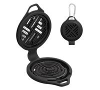 Da Esterno - Appendiabile Antiscivolo Ignifugo Portatile,Gancio Scatola Bruciatore Esterno - per Cortile Balcone Giardino Viaggio Escursionismo Picnic Campeggio Zaino