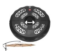 da esterno sotto l'ombrello, lampada ricaricabile impermeabile a 3 modalità, luce da | decorazione per giardino, piscina, cortile, campeggio, barbecue, riunioni, illuminazione a luminosità