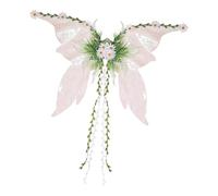 da Fata per Adulti - Costume da Fata per Adulti | Accessori per Feste Halloween Carnevale Natale Cosplay Giardino Design Regolabile Mantiene Freschezza E libertà di Movimento per Occasioni Temat