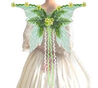 da Fata per Adulti | Costume da Fata per Adulti | Accessori per Feste Halloween Carnevale Natale Cosplay Giardino Design Regolabile Mantiene Freschezza E libertà di Movimento per Occasioni Temat