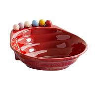 da frutta con forchette multifunzione con 6 forchette | Vassoio per servire snack per feste in casa, riunioni di famiglia, tè pomeridiano, piccolo spazio abitativo