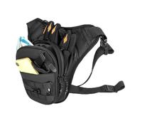 da gamba a goccia, da moto, per escursionismo, con cinturino regolabile per la gamba, borsa da coscia da moto con spazio espandibile per uomini e donne, Attributo singolo, Refer to