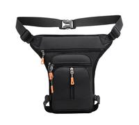 da gamba per moto, tre modi di indossarlo, per escursionismo, multifunzione, sportivo, borsa a tracolla con design con cinghia regolabile, organizer per gambe per campeggio, corsa, ciclismo