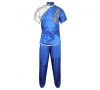 Da Gara Wu Shu Seta Uniforme Tai Chi Kung Fu Arti Marziali Gi Completo Training